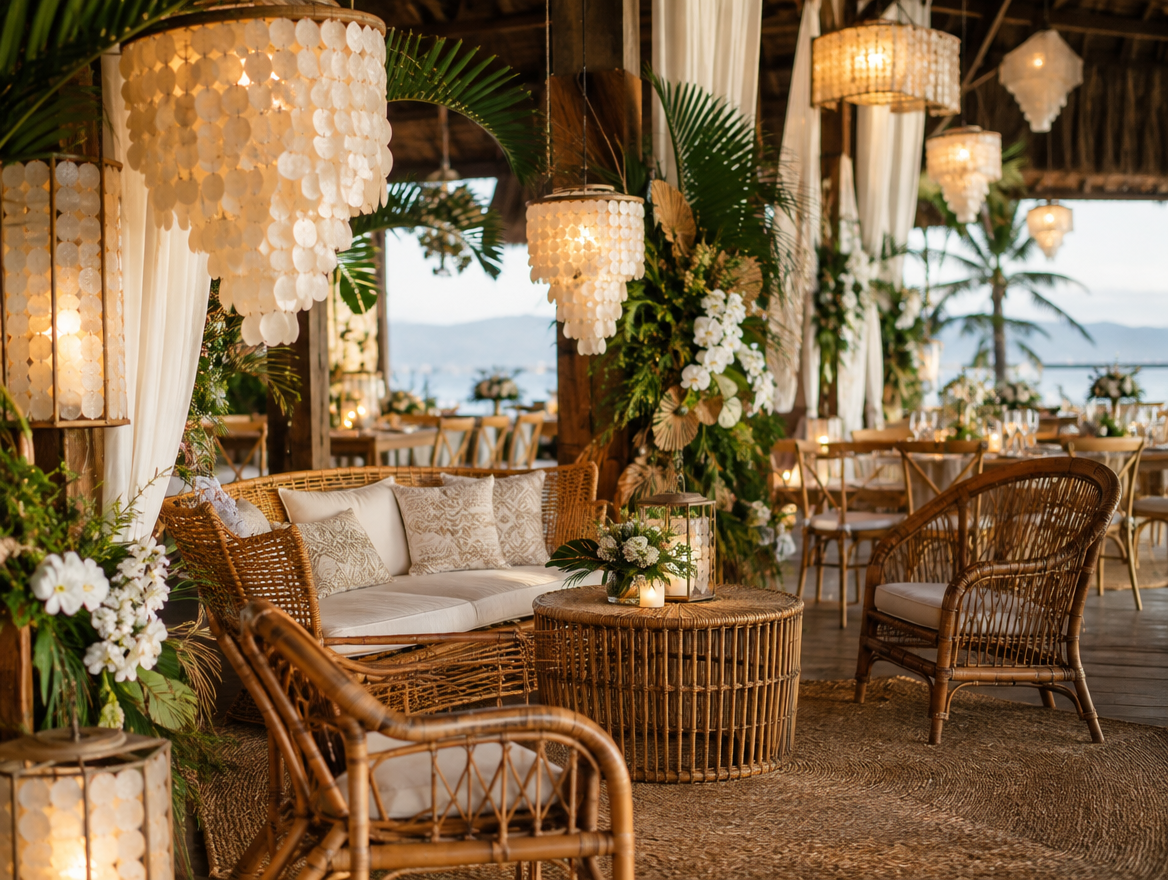 Capiz & Native Décor Package