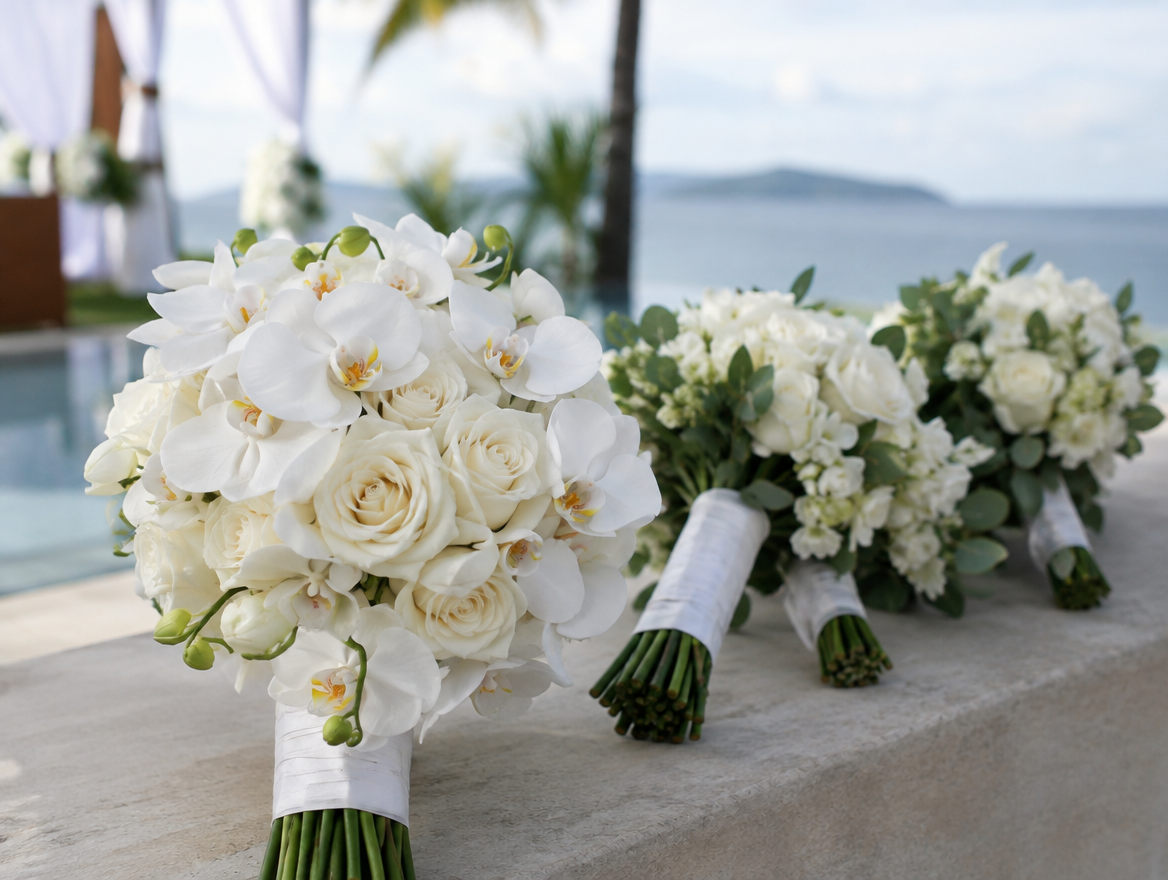 Bridal Bouquet & Entourage Flowers