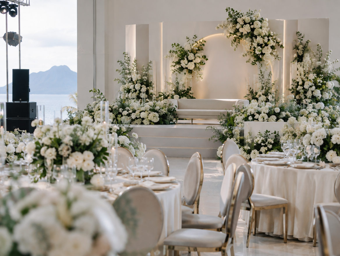 Wedding Ceremony & Reception Styling