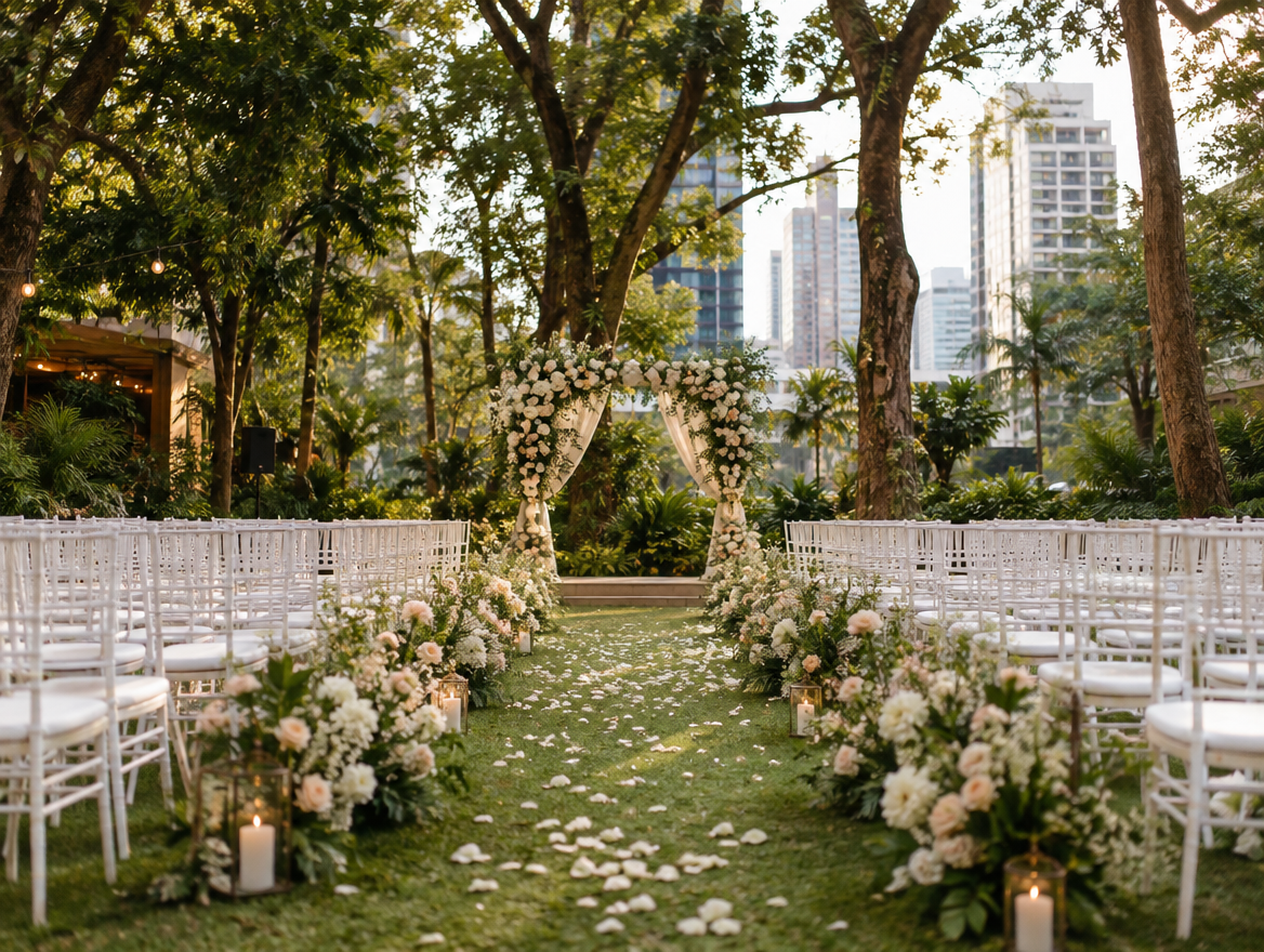 Garden Wedding Venue Rental