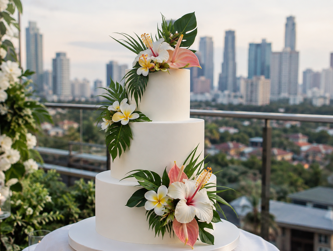 Three-Tier Wedding Cake