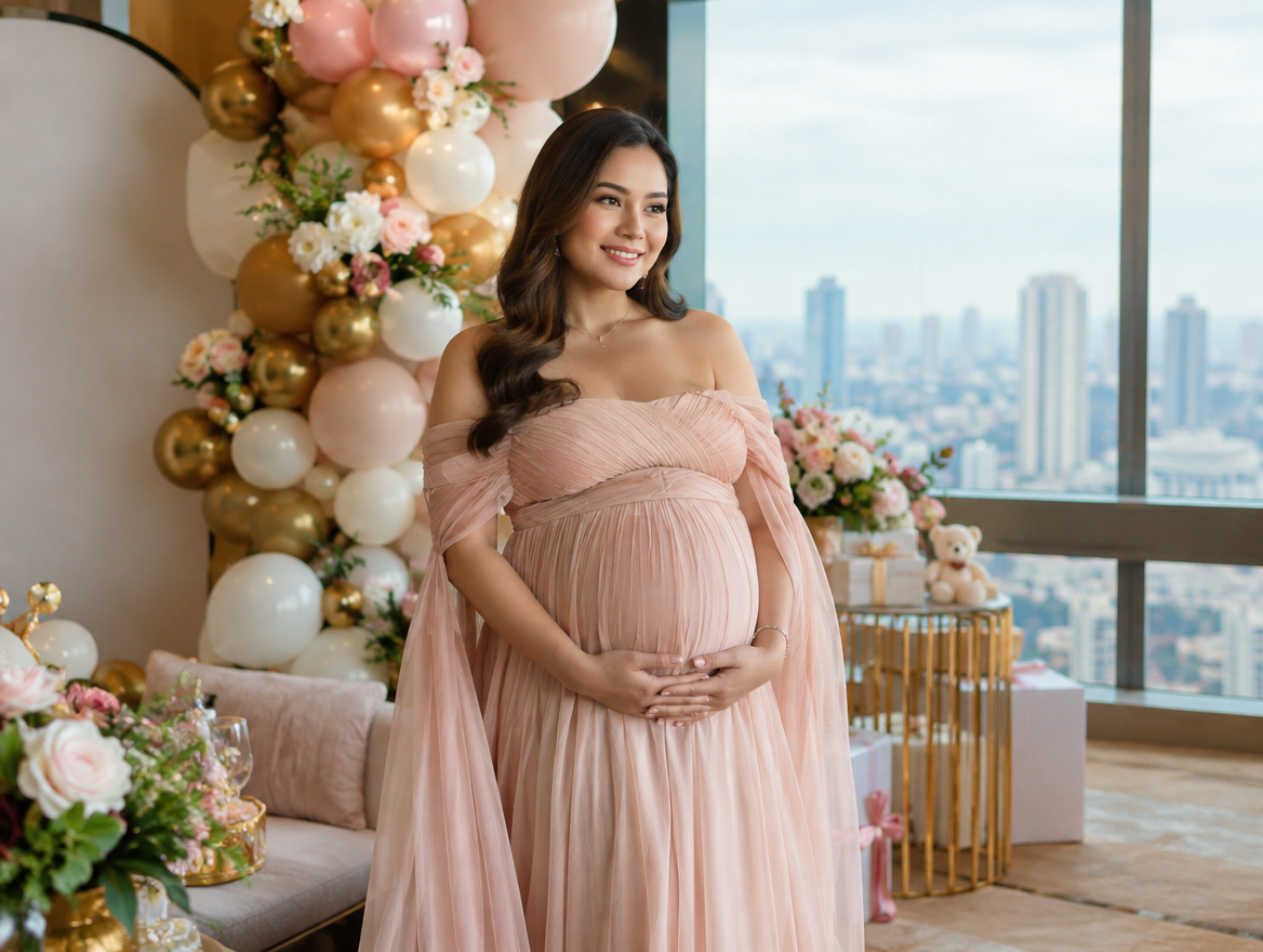 Maternity & Baby Shower Shoot