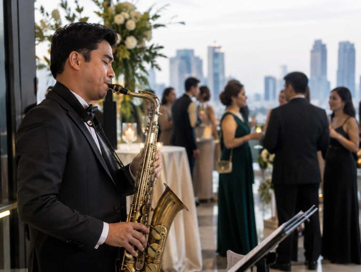 Saxophonist for Cocktails