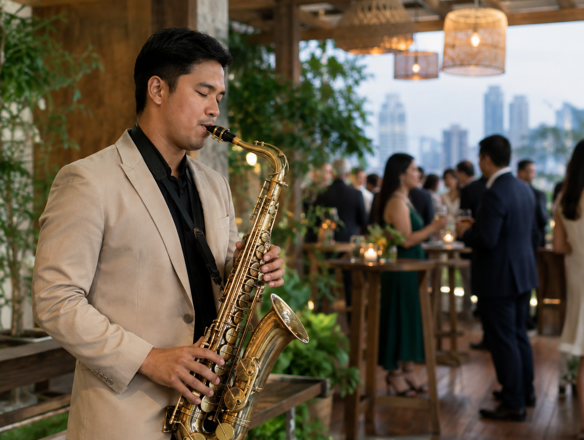 Saxophonist for Cocktails