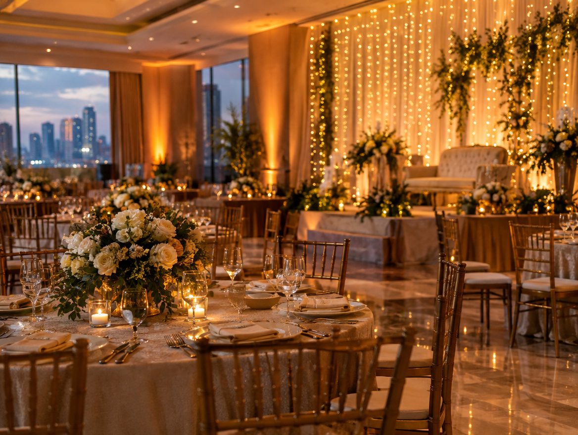 Uplighting & Fairy Lights Package