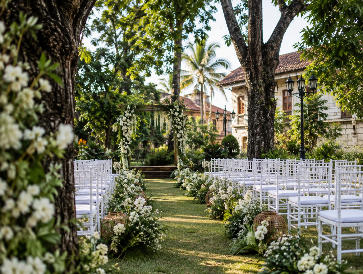 Garden Wedding Venue Rental