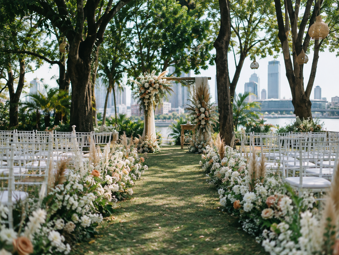 Garden Wedding Venue Rental