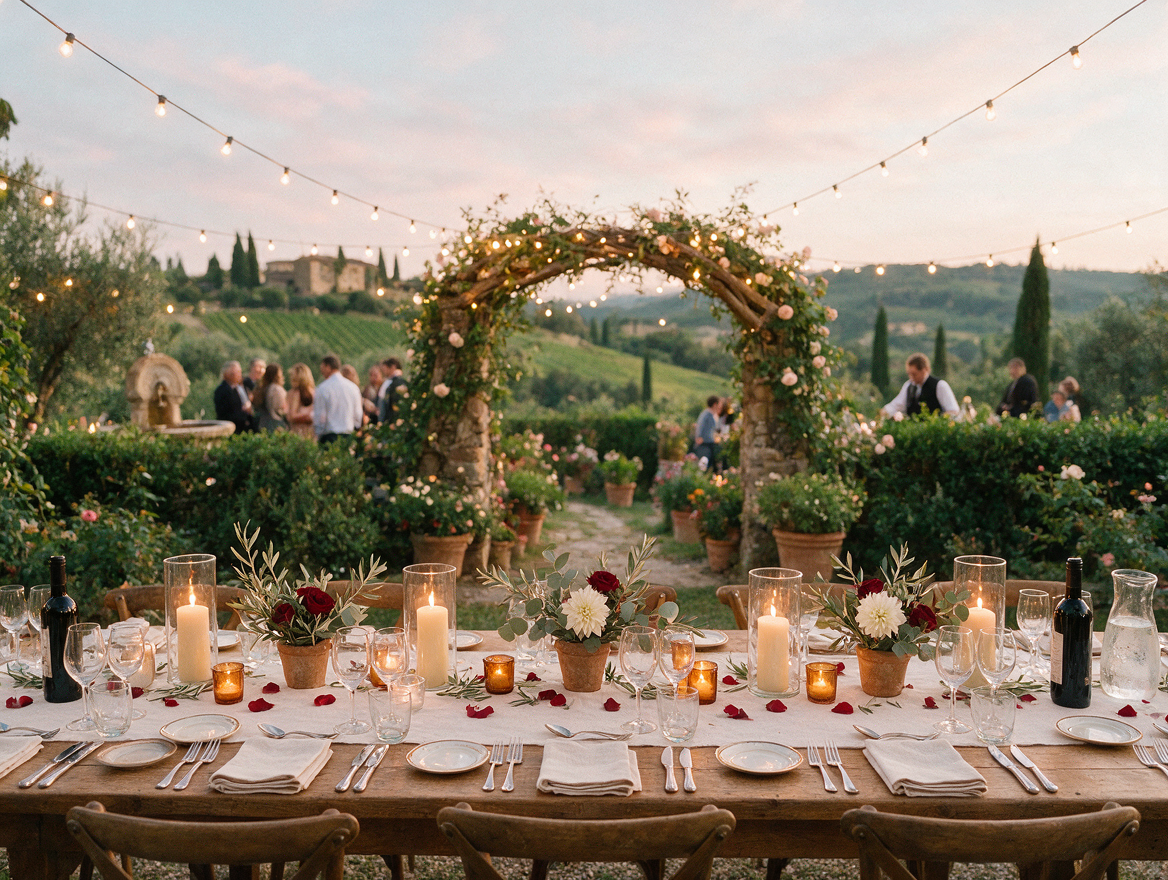 Cena Privata in Giardino