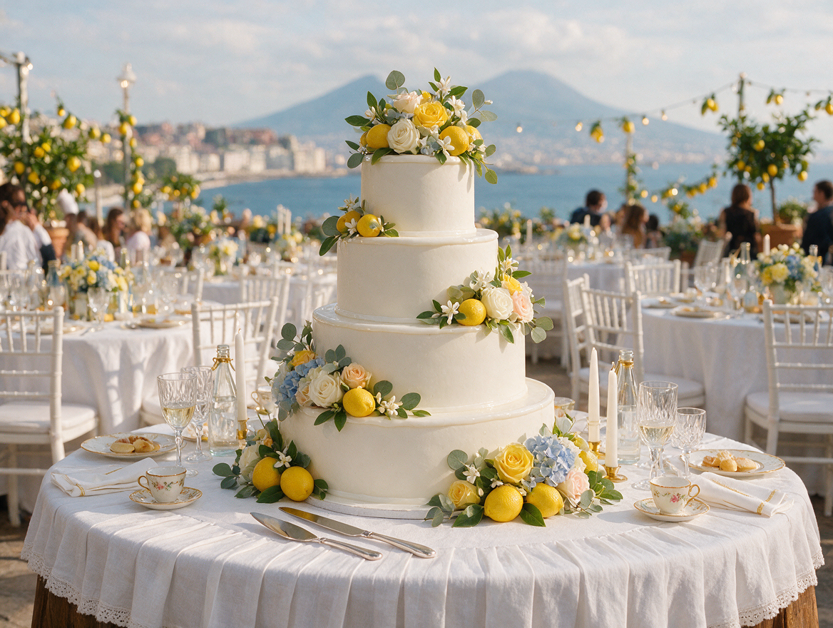 Torta Nuziale a Piani